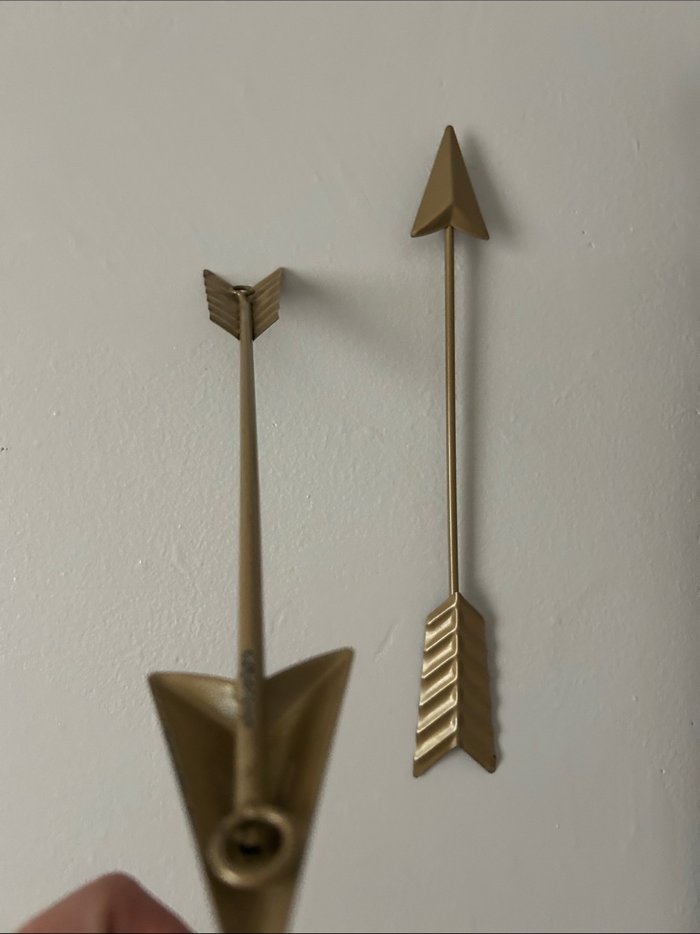 Metal 2 Arrows Set Wall Decor - Stylish Home Accent Decor